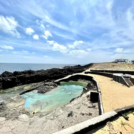 Estupenda Con Vistas Al Mar, Freewifi, Acceso Directo A La Playa En Charco del Palo